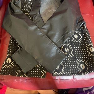 Vegan Black Leather Jacket